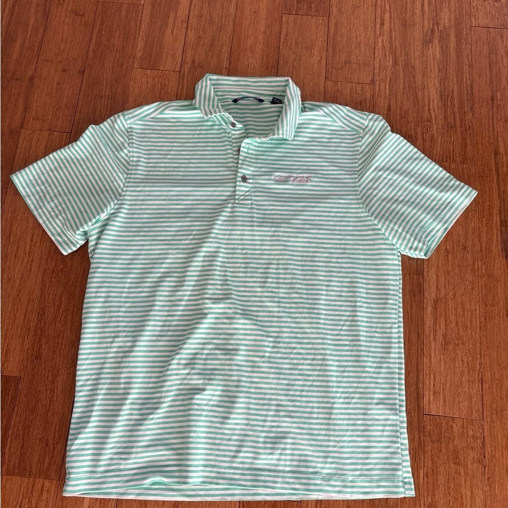 Golf polo LIV golf cutter and buck men’s large pga tour  brand new
